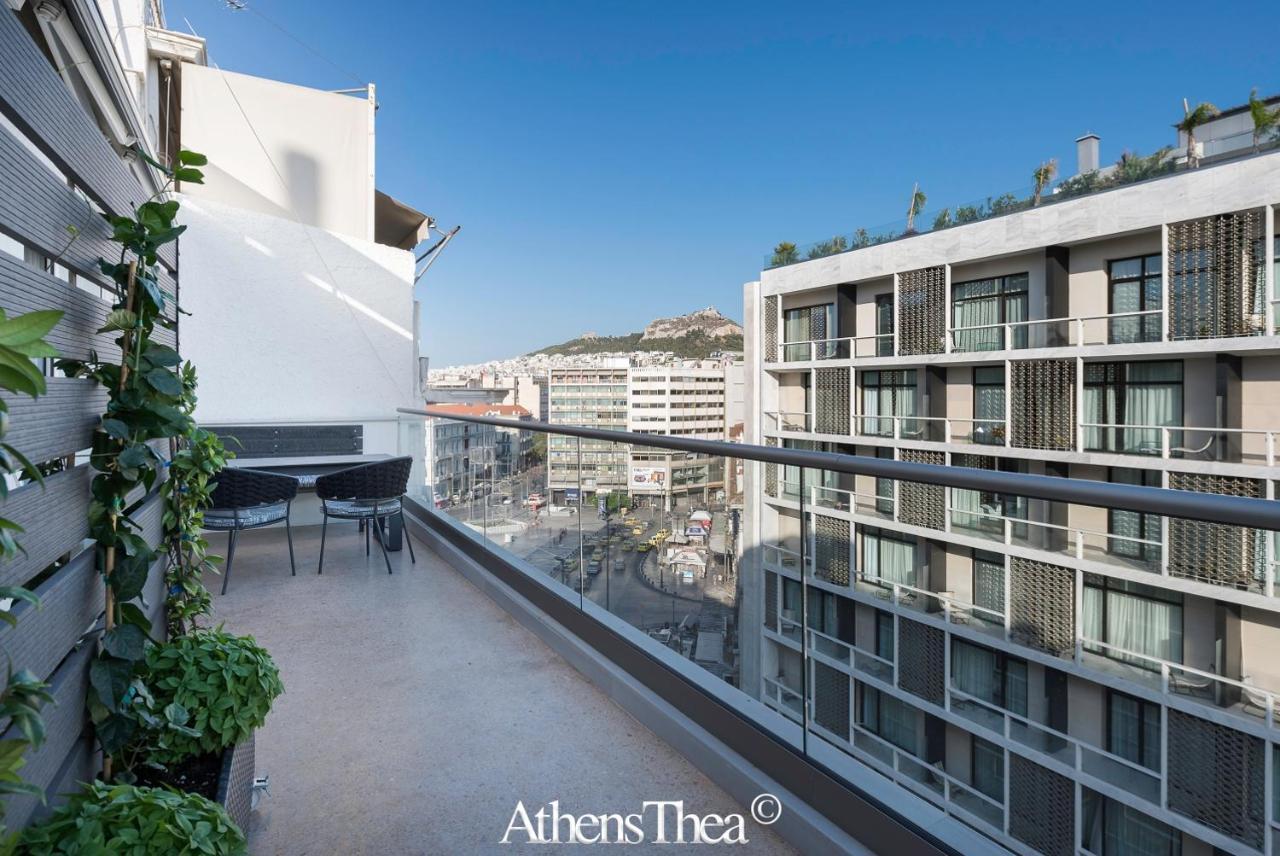 Athensthea Beta Luxury Penthouse Apt In Omonia Εξωτερικό φωτογραφία