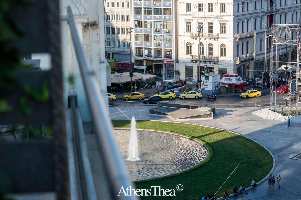 Athensthea Beta Luxury Penthouse Apt In Omonia Εξωτερικό φωτογραφία