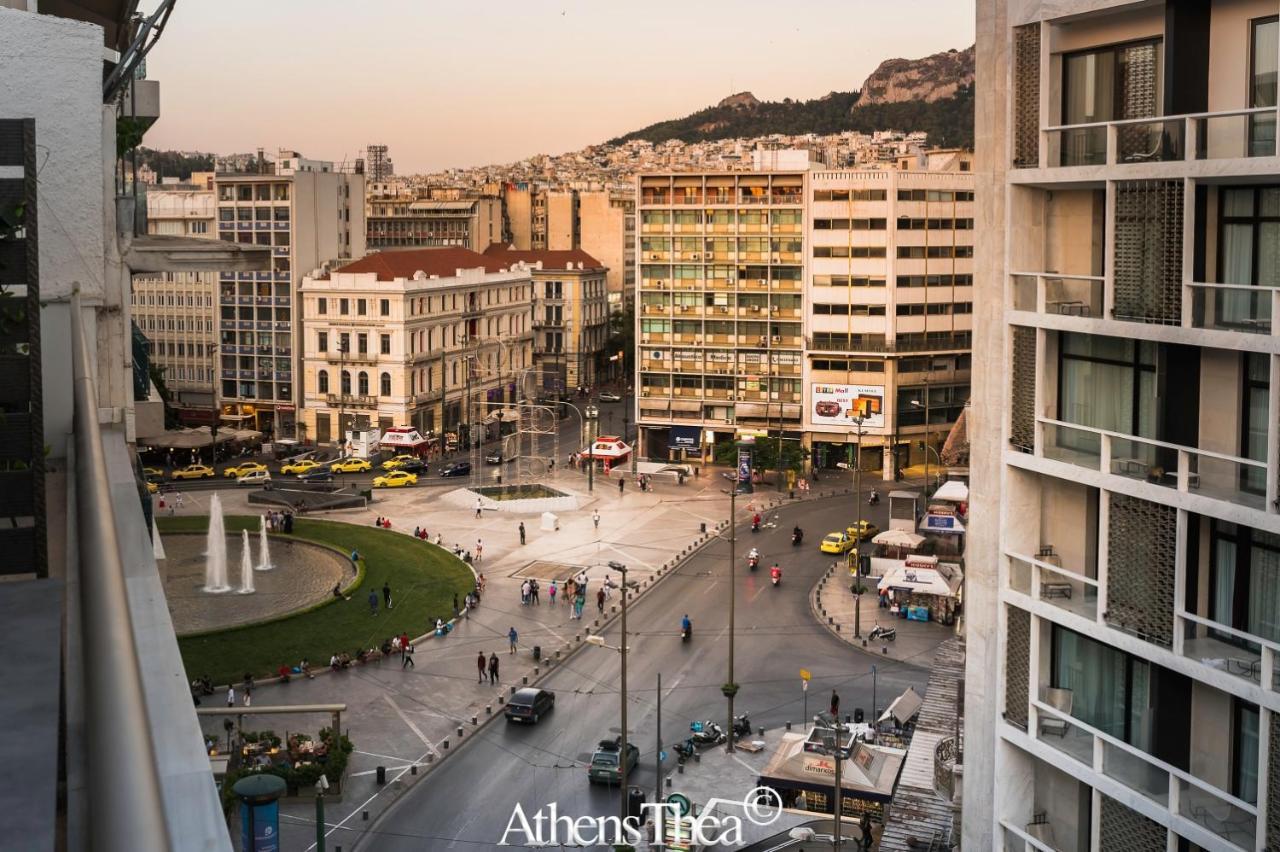 Athensthea Beta Luxury Penthouse Apt In Omonia Εξωτερικό φωτογραφία