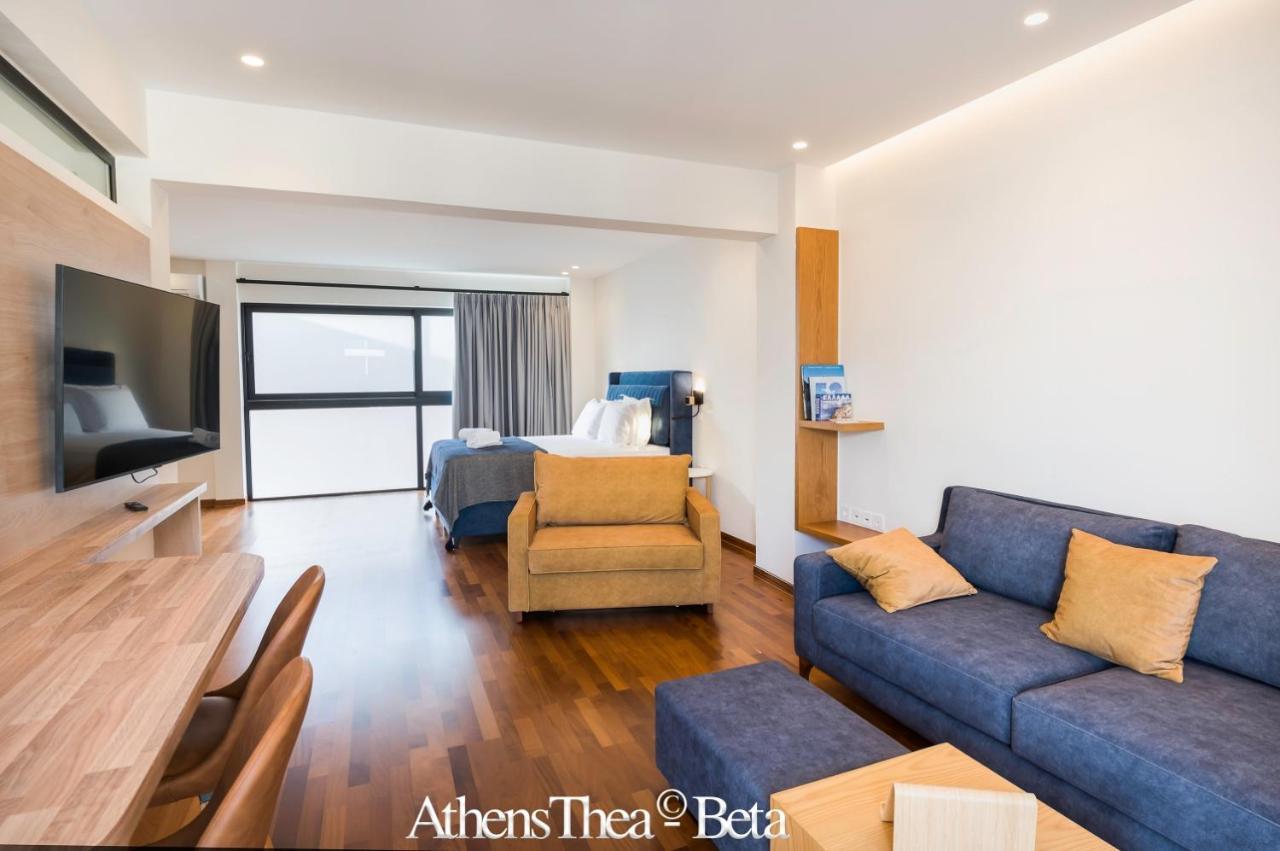 Athensthea Beta Luxury Penthouse Apt In Omonia Εξωτερικό φωτογραφία